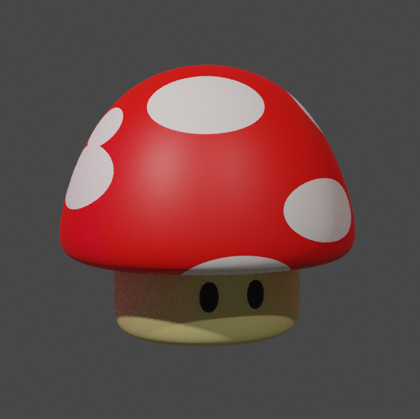 Champiñon 3D